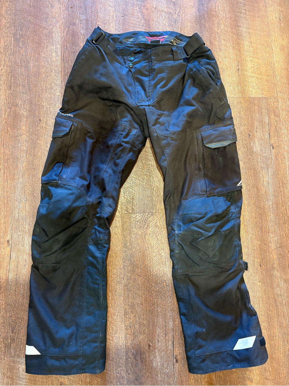 Men's Fly Racing motorcycle pants waterproof with liner. Size 36